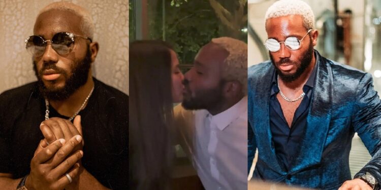 “I’m not getting married, and I don’t have a fiancée” – Kiddwaya reacts to viral loved-up video with alleged white lover