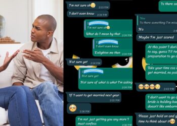 Man heartbroken as fiancée suggests calling off marriage plans weeks after their introduction because she’s scared of marriage