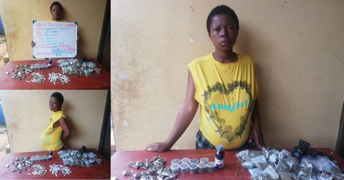 Heavily pregnant woman arrested with Meth in Edo