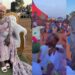 Update: Ghanaian Social Media Star, Shatta Bandle holds lavish naming ceremony for his second child (video)