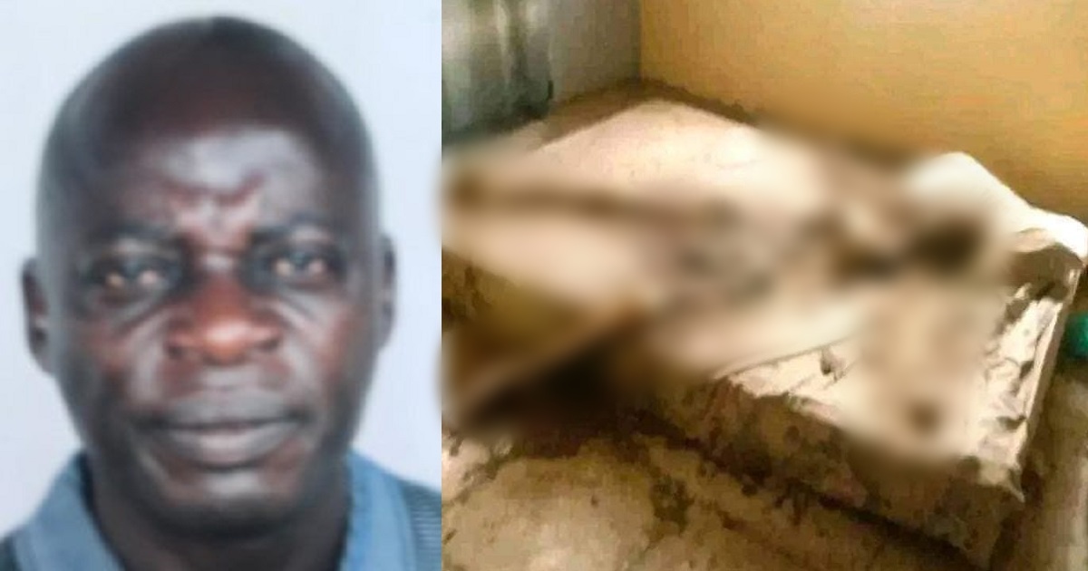 Skeletal remains of landlord