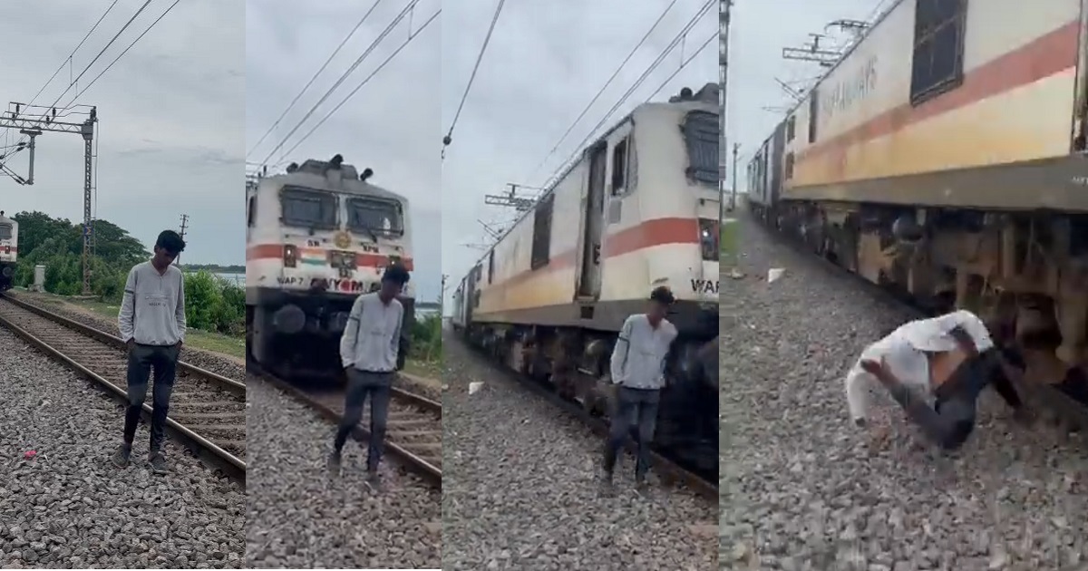 Teenager seriously injured after being hit by a train while trying to make an IG Reel. (VIDEO)