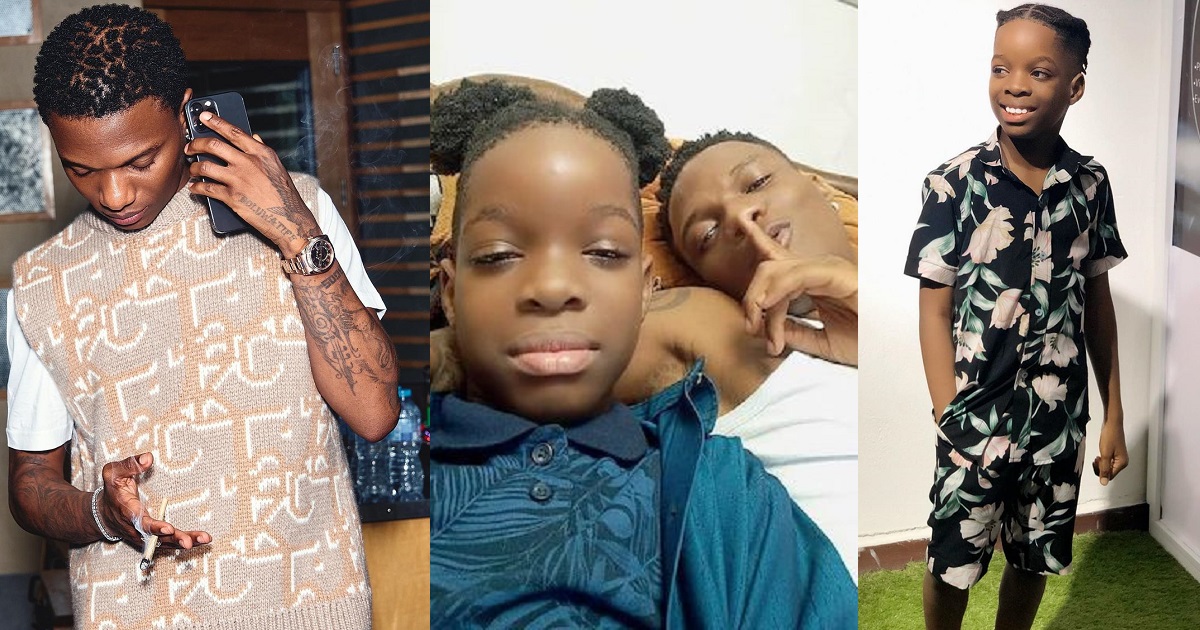 “I love my son” – Wizkid gushes over his first son, Boluwatife, as he expresses concern after calling his phone and didn’t get an answer (Video)
