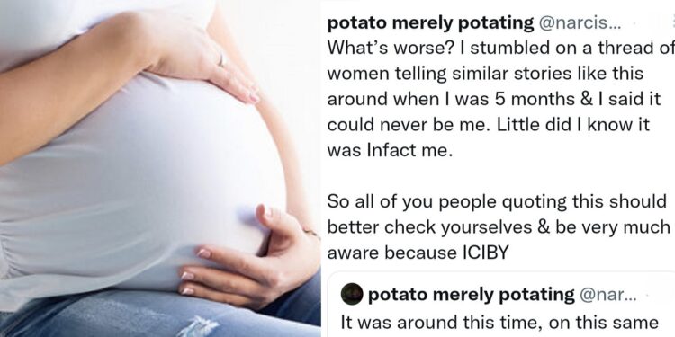 Nigerian woman recounts story of her surprise pregnancy that was only discovered at 32 weeks