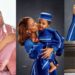 Banky W and Adesua finally unveil their son’s face (Photos)