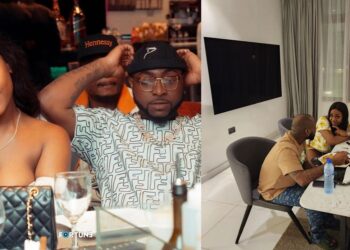 First time in church in 3 years – Davido writes as he attends Sunday service with Chioma