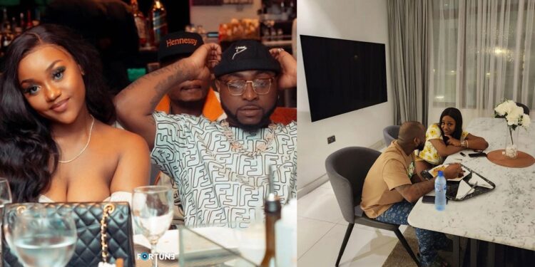 First time in church in 3 years – Davido writes as he attends Sunday service with Chioma