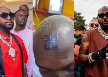 Davido's die-hard fan tattoos