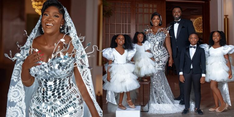 Mercy Johnson gives