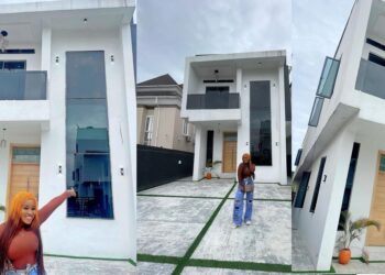 Actress Crowncy Anyanwu acquires a new house in Lagos