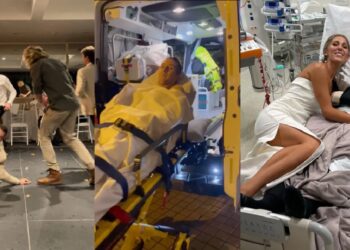 Groom gets hospitalised on wedding night after suffering terrible injuries while trying to show bride how much he loves her