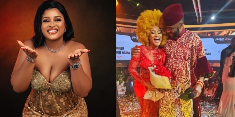 “She for no just talk” – Fans reacts to Amaka’s congratulatory message to Phyna