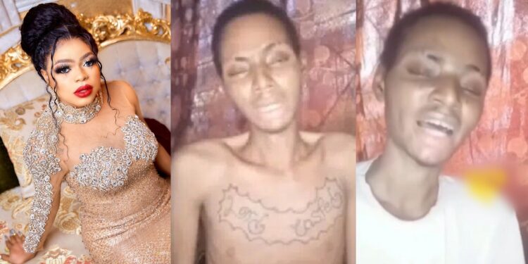 “I am a virgin” – Lord Casted replies Bobrisky after the crossdresser suggested he contracted HIV from intercourse (Video)