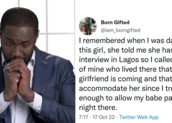 “They are happily married now with two kids” – Nigerian man loses girlfriend to his best friend after he asked him to help accommodate her