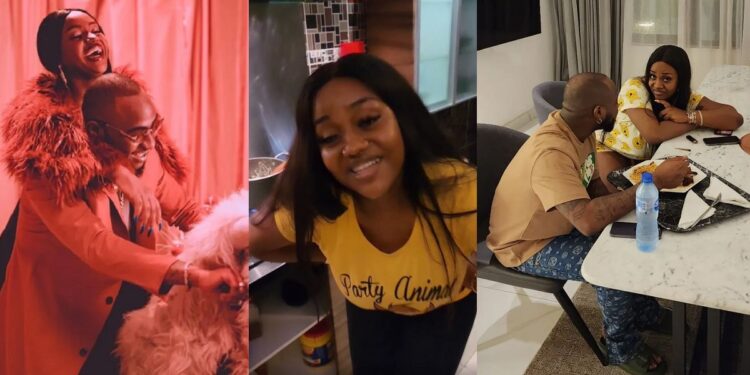 “Her hand strong” — Davido hails fiancée, Chioma’s culinary skills (Video)