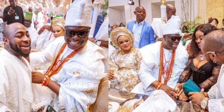 Singer Davido introduces Chioma to Ooni of Ife as his wife (Video)