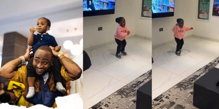 Davido shares lovely video of his son, Ifeanyi, dancing as he counts down to his birthday