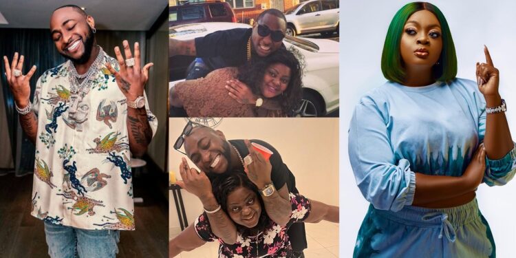Actress Eniola Badmus recreates throwback photo with Davido from ten years ago