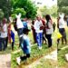 Adorable moment man proposes to his girlfriend during her final year sign-out celebration at Federal Polytechnic Idah, Kogi (Photos)