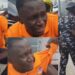 #EndSARS memorial: Moment police arrest weeping dispatch rider who survived Lekki tollgate shooting (Video)