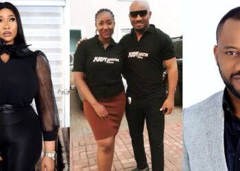 “You moulded me into the actress that I am today” – Judy Austin showers praise on husband, Yul Edochie; he reacts