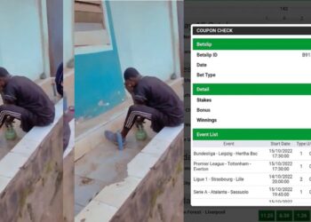 Young man criticized for going to a mosque after winning 38 million naira from Gambling.