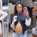 When others had pregnancy humble them, lady wows netizens as she shares how she humbled pregnancy (WATCH)