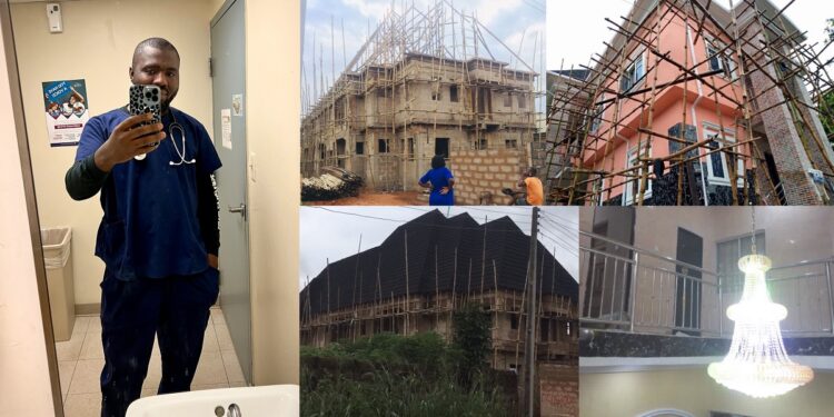 “America provided everything I’ve dreamed of” – Man says as he shows off house he built in Nigeria 8 years after moving abroad (VIDEO)