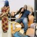 Elderly man goes on his knee to propose to young lover (Photos)