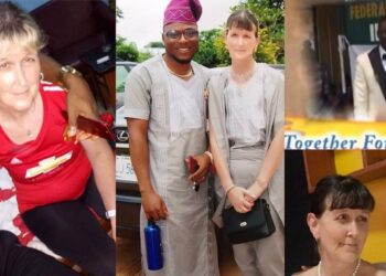 “She fell out of love” – Nigerian man who married older white lady in viral love story reveals she has ‘served him breakfast’