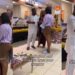 Hilarious video of how man reacted when a curvy lady came to toast him while he was with his partner (WATCH)