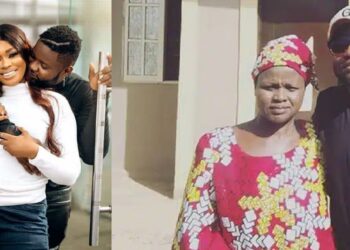 “I’ll miss playing with your cheeks” – Skales’ wife eulogizes mother-in-law’s amidst separation rumor.