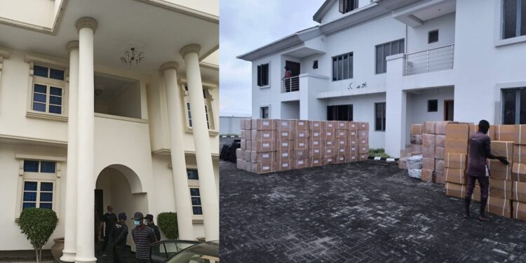 NDLEA discovers 13 million Tramadol pills in Lagos mansion