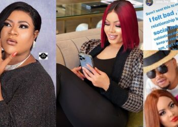 “How far your marriage wey you hide like palliative?” – Nkechi Blessing continues to drag Nina, digs out old post of Nina referencing her failed relationship