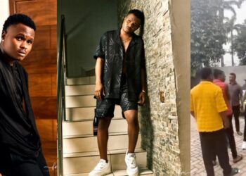 Skitmaker, Oluwadolarz exchange words with fellow driver over parking space in Ibadan.