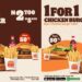 BURGER KING: Buy 1 Get 1 Free Deal.