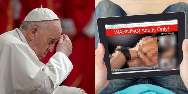 Pope Francis admits Catholic Nuns and priests watch internet p0rn