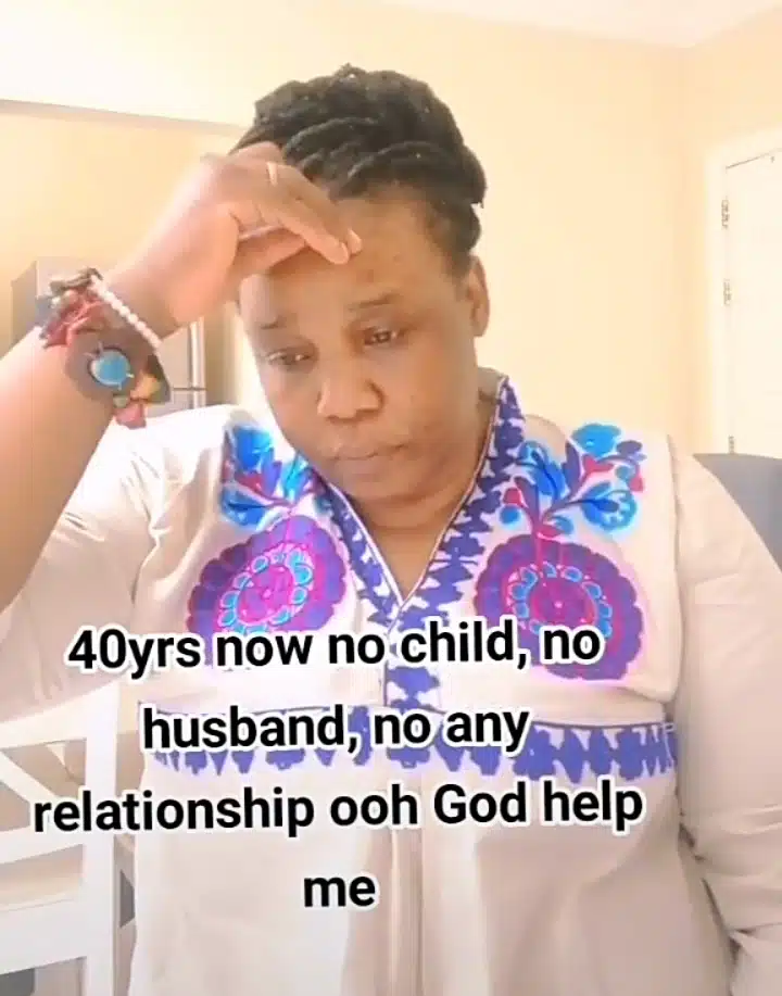 “No child, no husband” — Single 40-year-old lady laments (video) 3 Screenshot 20221029 080745.jpg