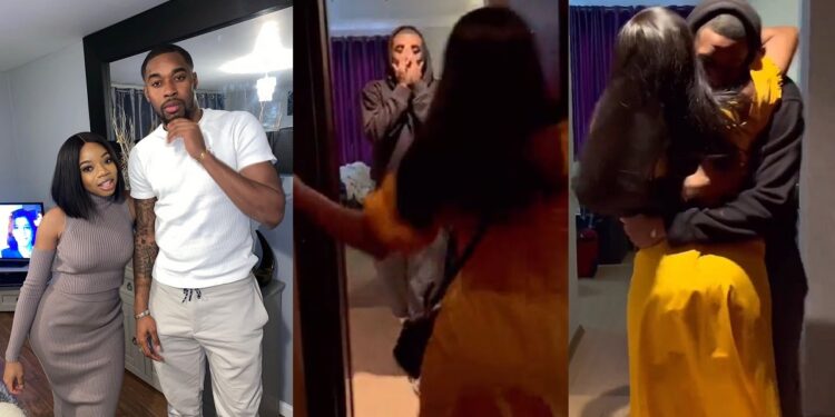 Heartwarming moment Sheggz’s sister, who hasn’t been in Nigeria in a decade, reunited with him in Lagos (Video)
