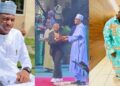 “Orobo with zero sense” – DSS DG’s son slams Teni for not bowing to President Buhari while receiving national award (Video)