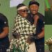 Moment singer Teni invited a shy cameraman on stage to dance with him (Video)Â