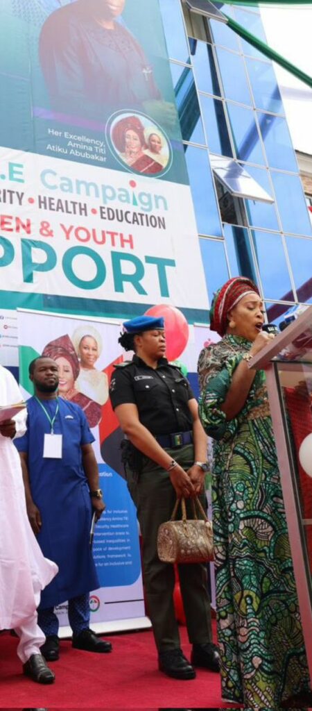 Police to sanction female officer who carried Atiku Abubakar’s wife’s bag at an event (photo) 4 WhatsApp Image 2022 10 06 at 11.35.07 AM