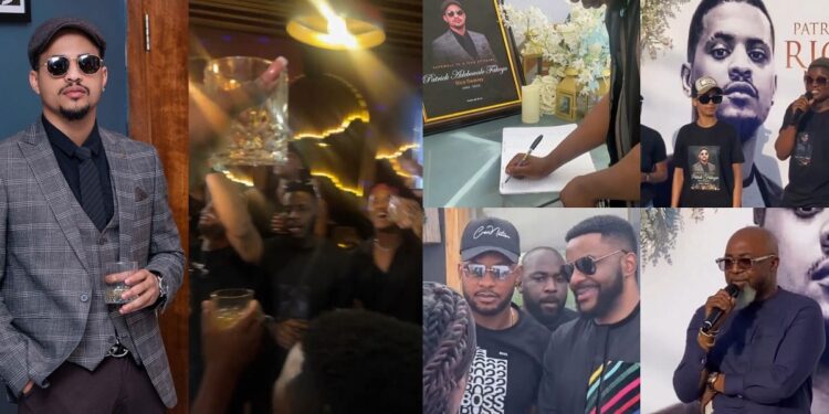 “This is very insensitive” – Nigerians drag BBNaija stars for drinking shortly after Late Rico’s service of songs