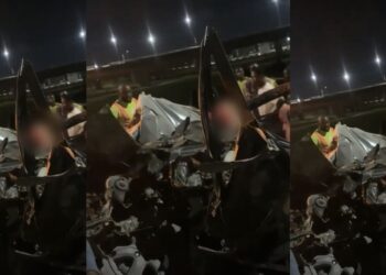 Man narrowly escapes