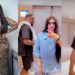 Nkechi Blessing flaunts her new man on Instagram.