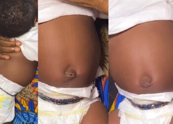 Woman reveals the reason she got waist beads for “6 weeks old” daughter. (VIDEO)