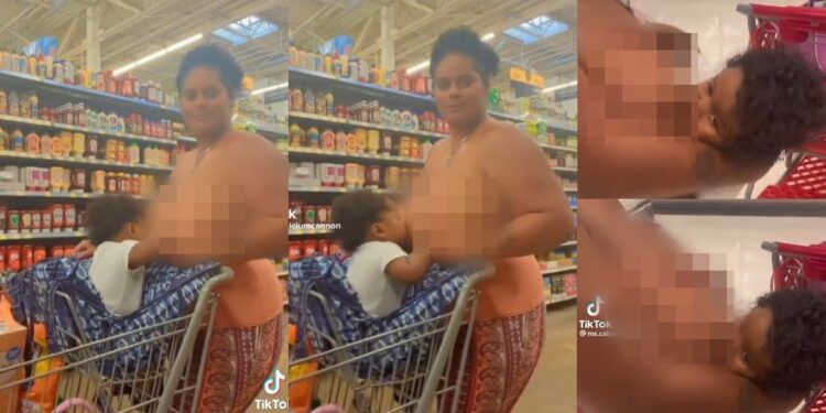 Nursing mother causes