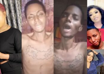 “Stop lying, ask for help and stop emotional blackmail” – Bobrisky slams ailing fan, Lord Casted over HIV claims