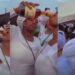 Mixed reactions as church members are seen drinking alcohol after a church service (video)