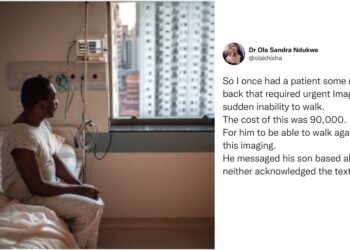 “My patient’s son ignored his N90k request for medical attention after he did everything to send him abroad” – Medical Doctor shares sad story
